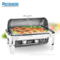 Deluxe Oblong Roll Top Chafing Dish/Chafer/Food Warmer (S901)